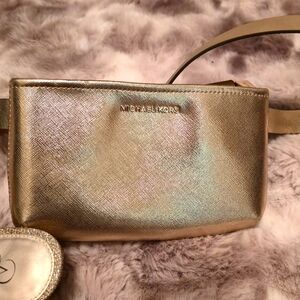 Michael Kors | Adjustable Belt Bag FANNY PACK - Gold | NEW WITHOUT TAGS NO CHARM